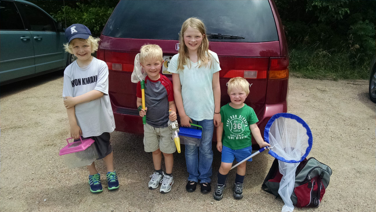 Samuel, Bennett, Elisa and Henry Nikkila